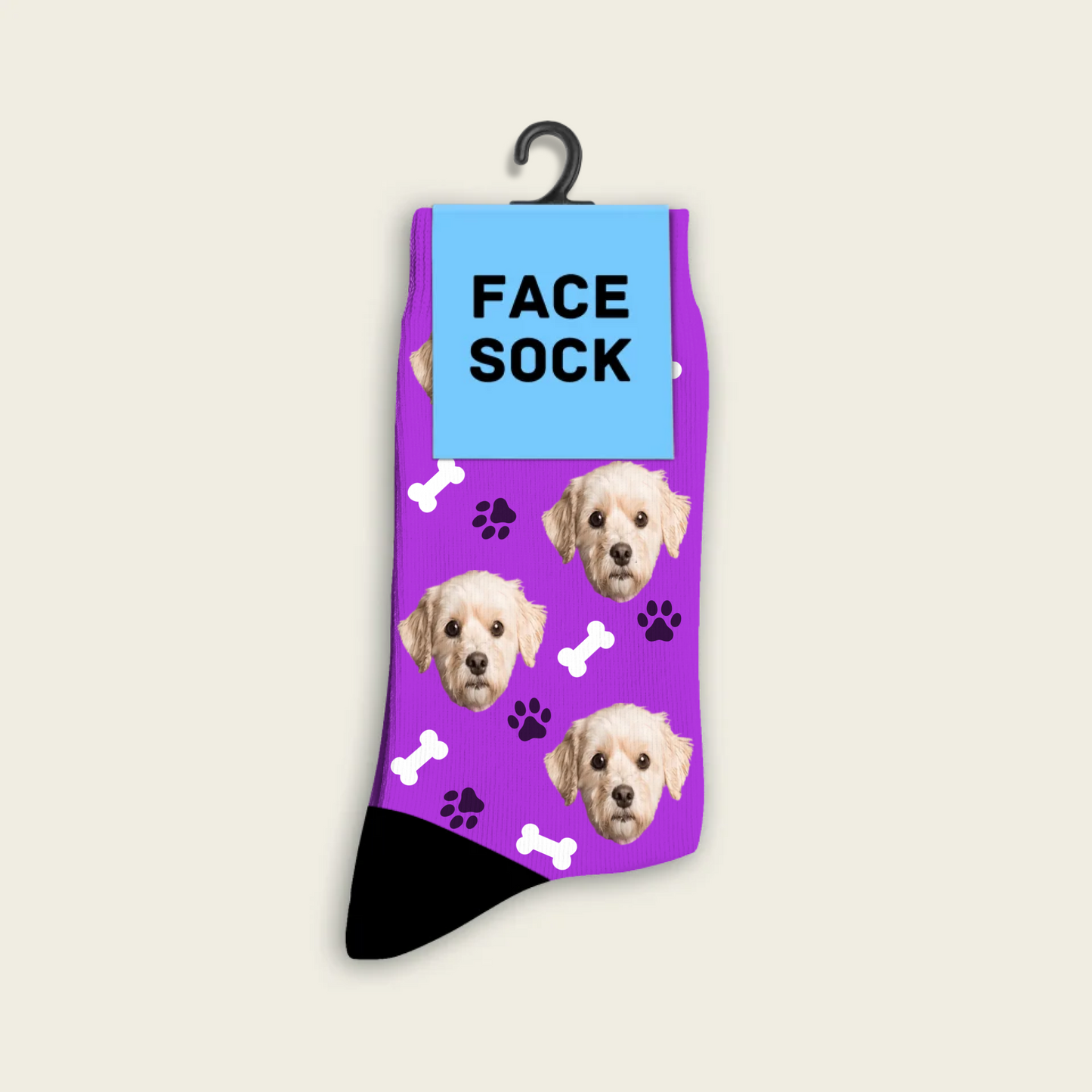 FaceSock | Individuelle Hundesocken mit Foto