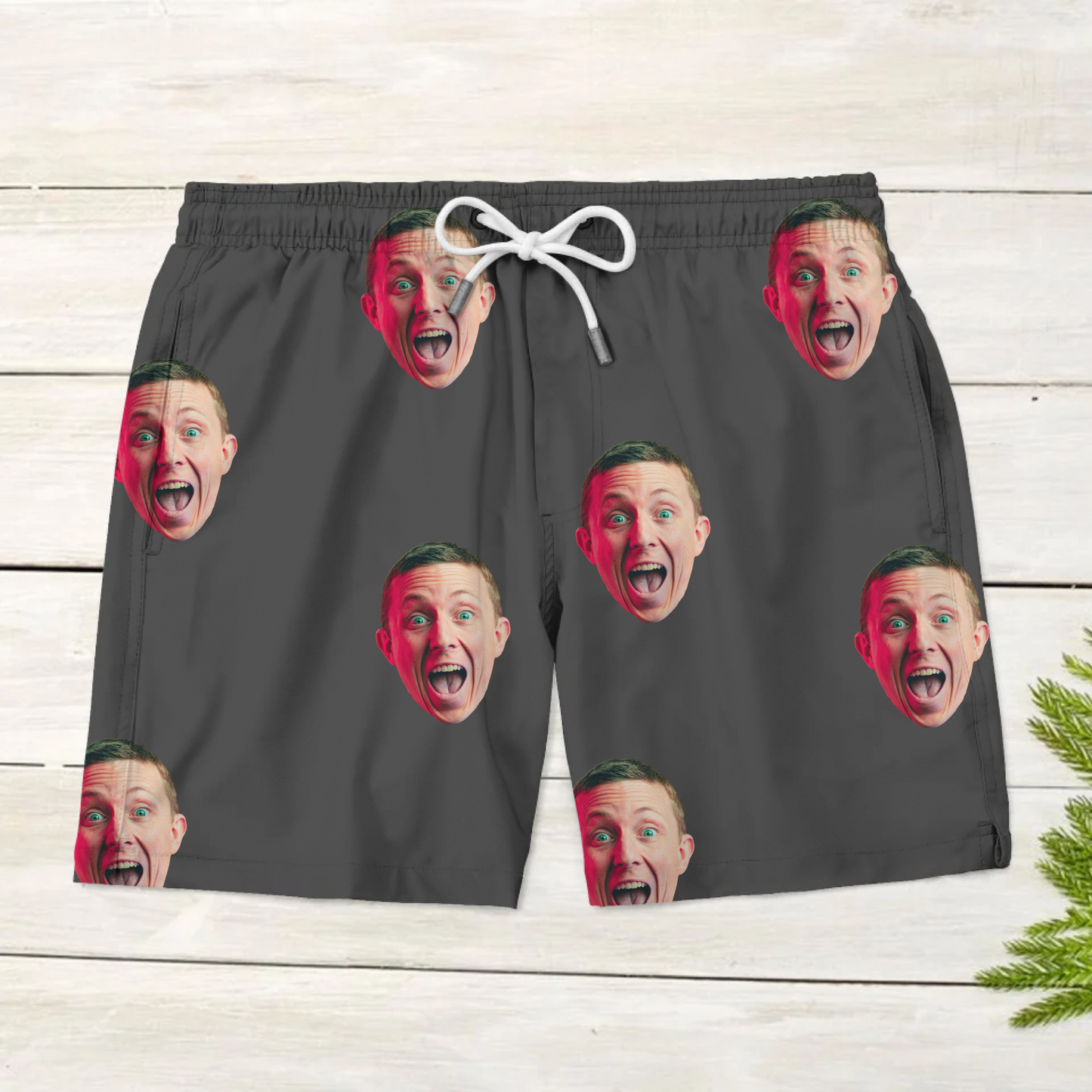 Personalisierte Badeshorts mit Foto