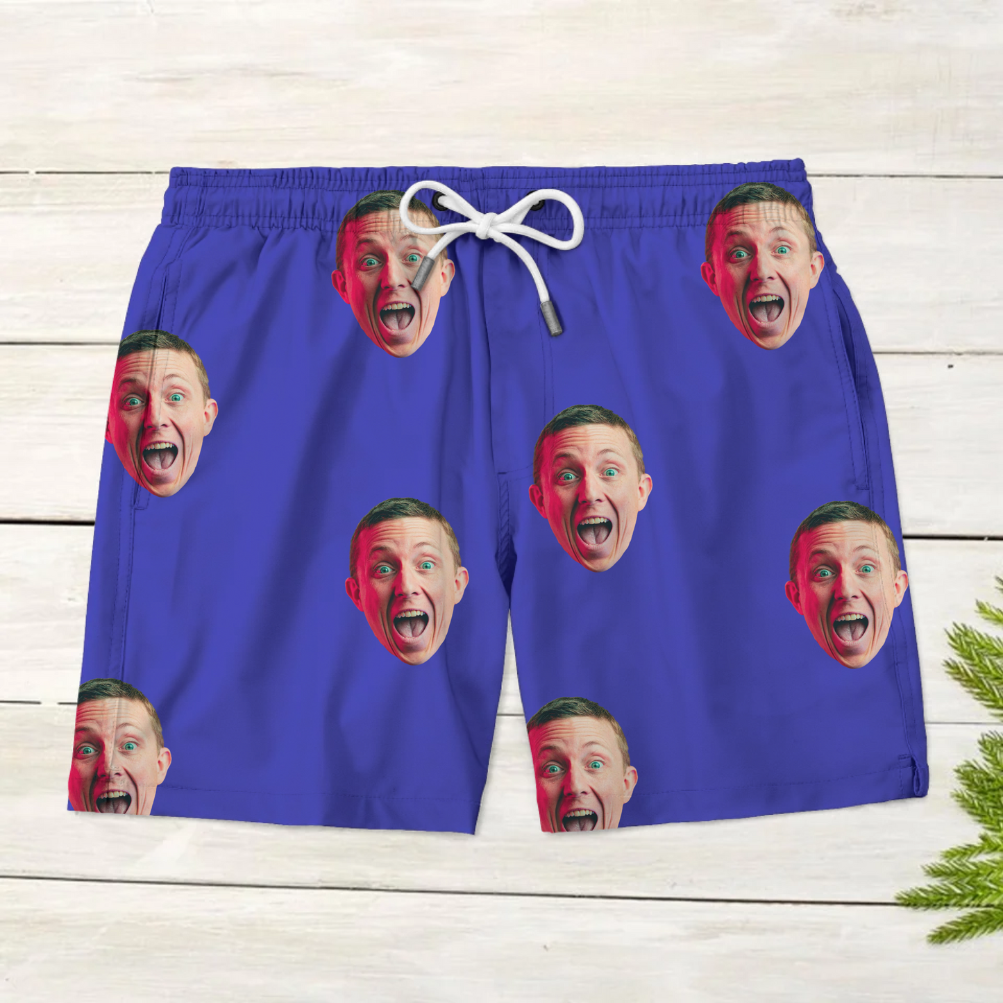 Personalisierte Badeshorts mit Foto