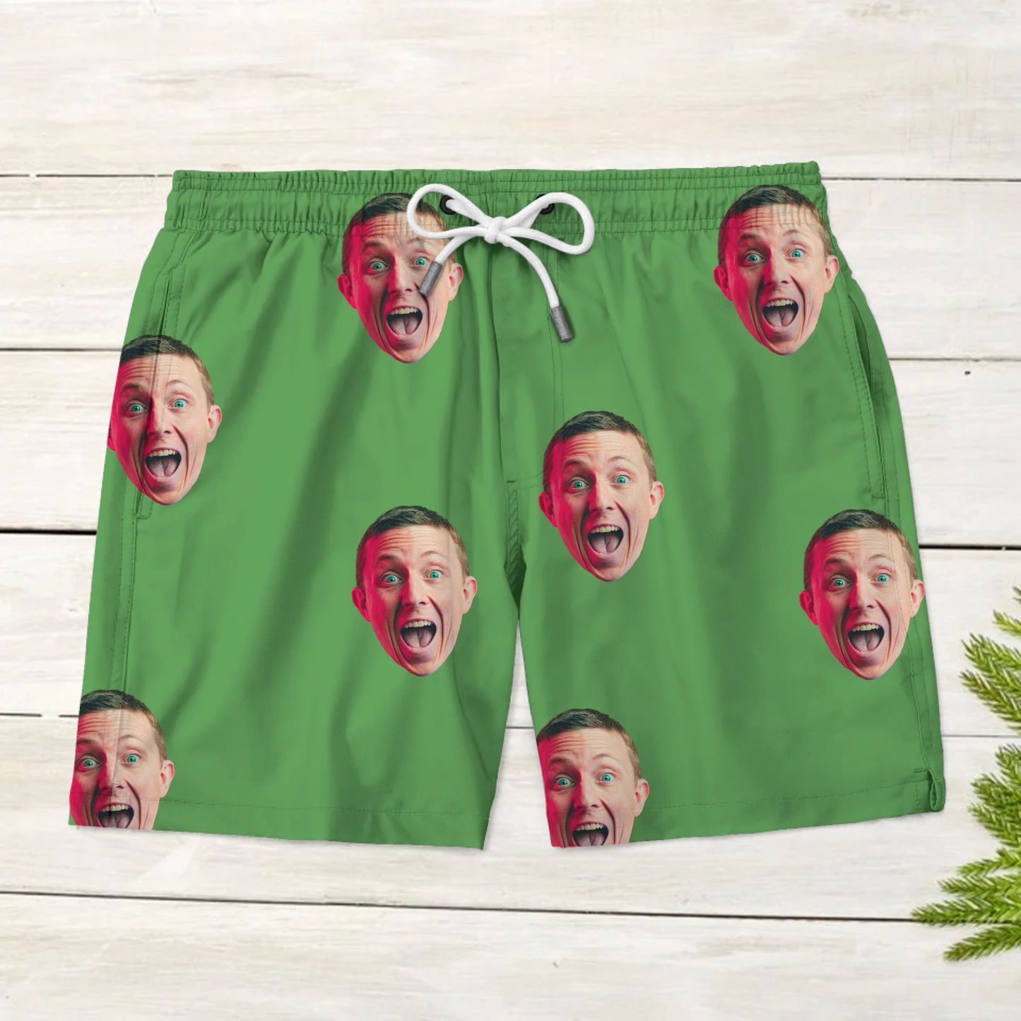 Personalisierte Badeshorts mit Foto