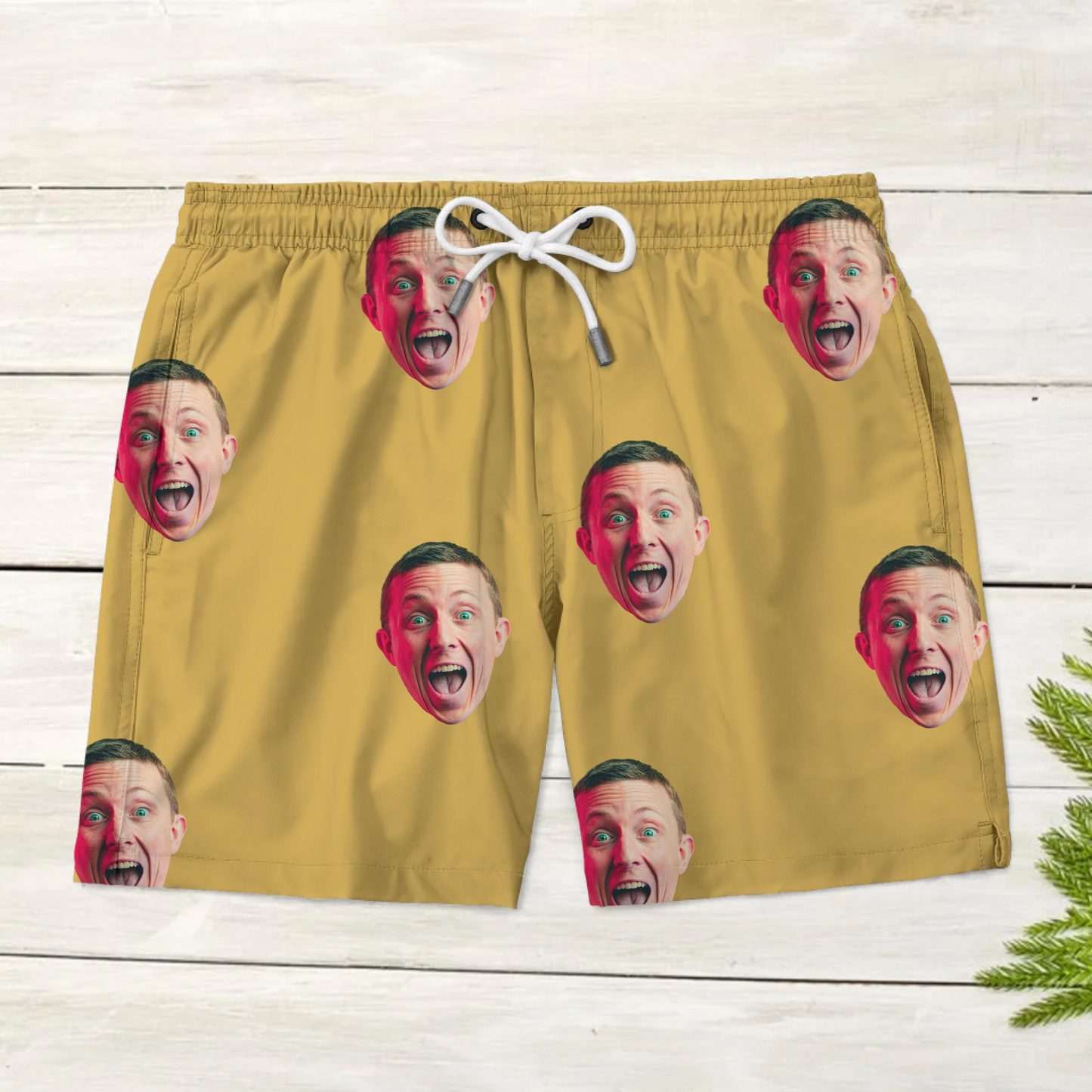 Personalisierte Badeshorts mit Foto