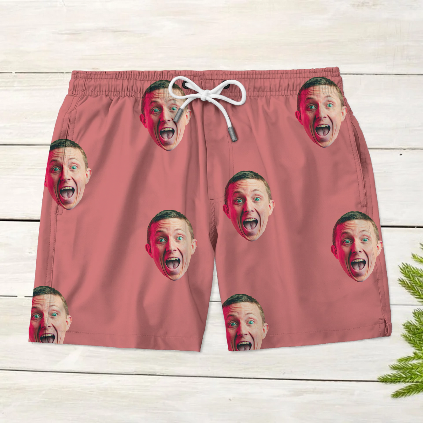 Personalisierte Badeshorts mit Foto