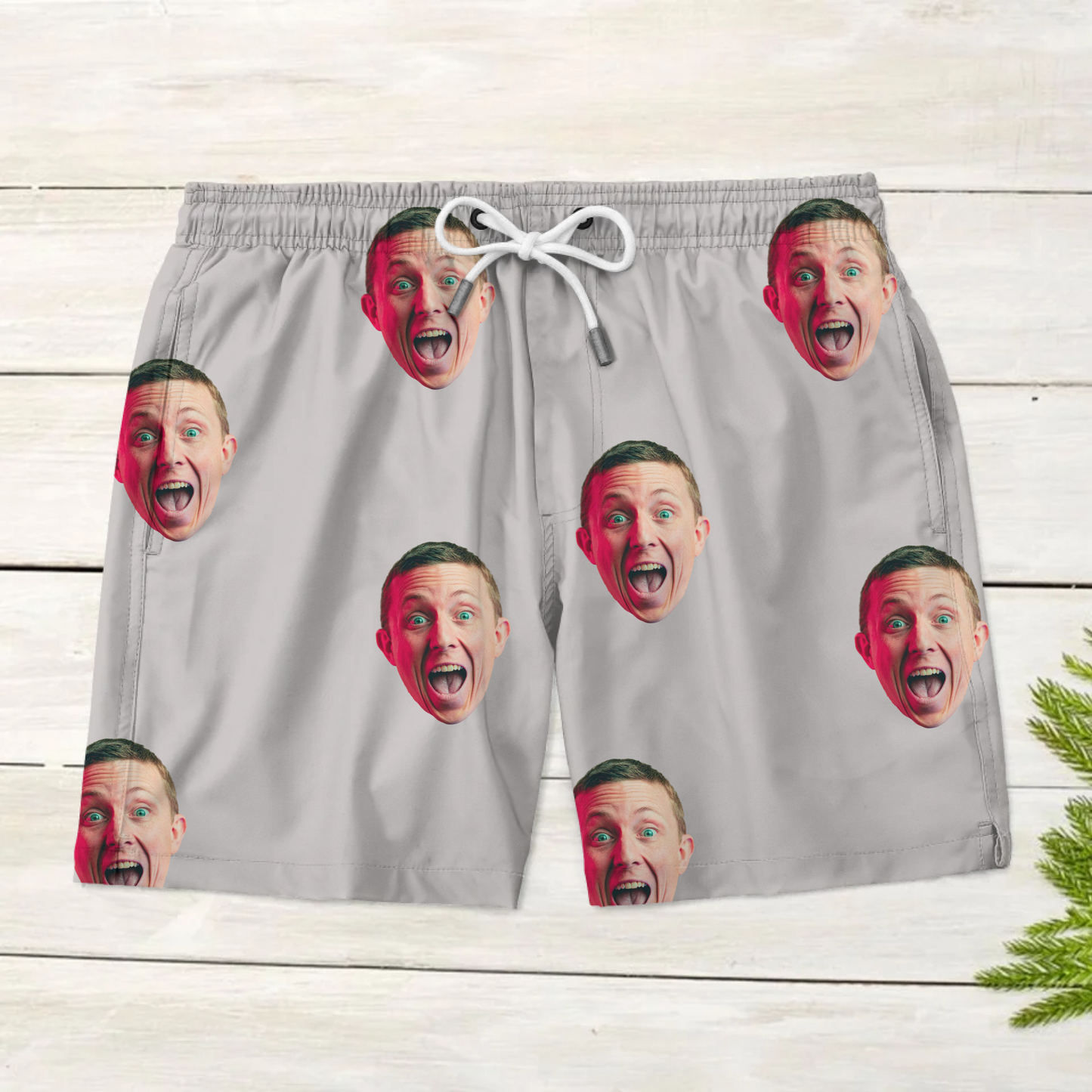 Personalisierte Badeshorts mit Foto