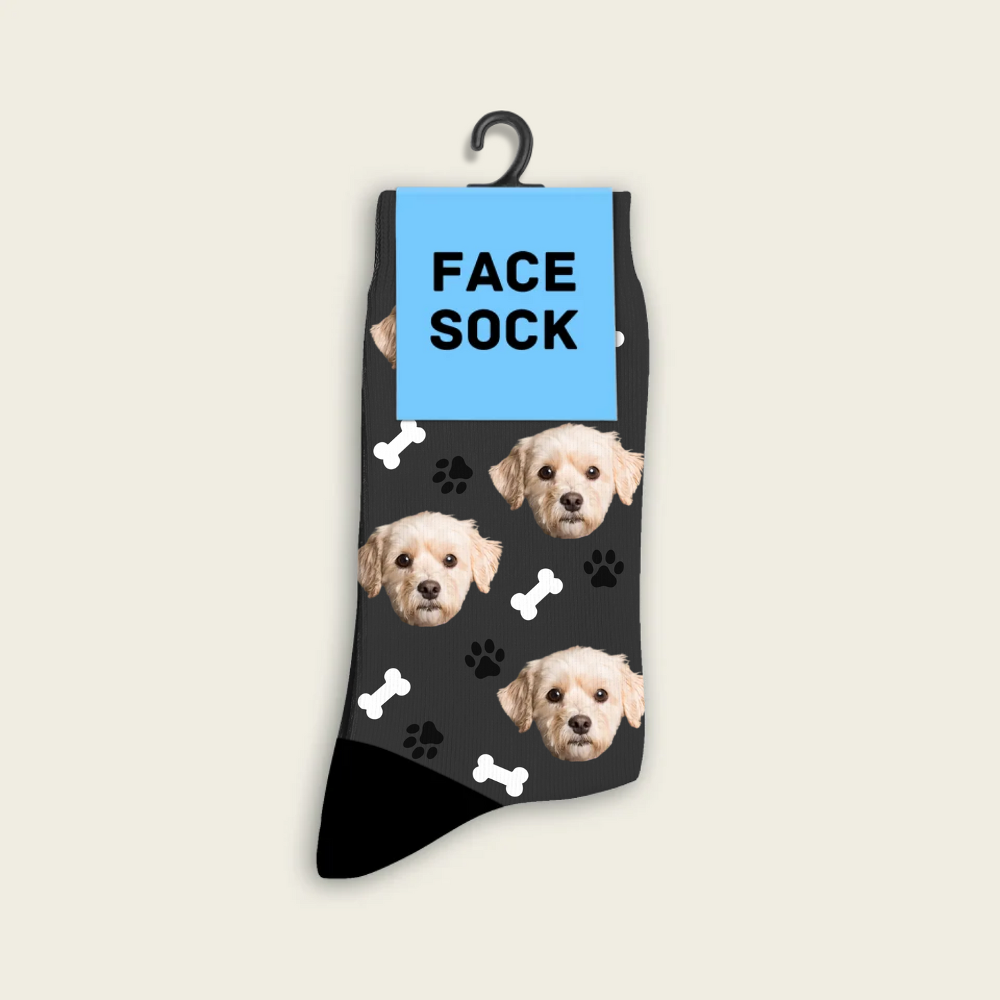 FaceSock | Individuelle Hundesocken mit Foto