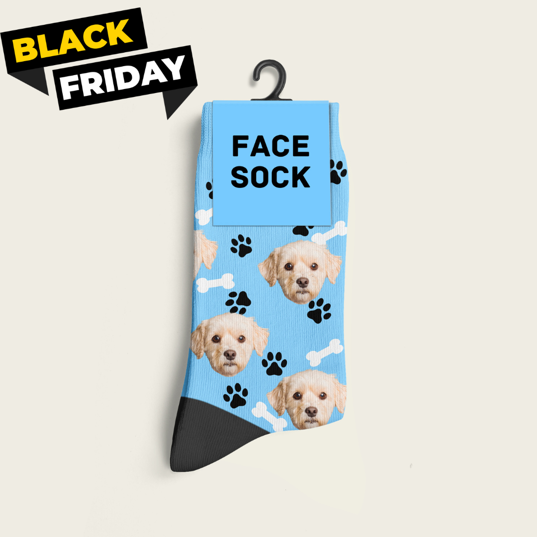 FaceSock | Individuelle Hundesocken mit Foto