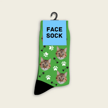 FaceSock | Individuelle Katzensocken mit Foto