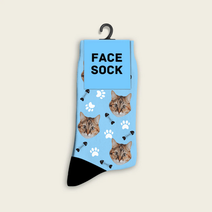 FaceSock | Individuelle Katzensocken mit Foto