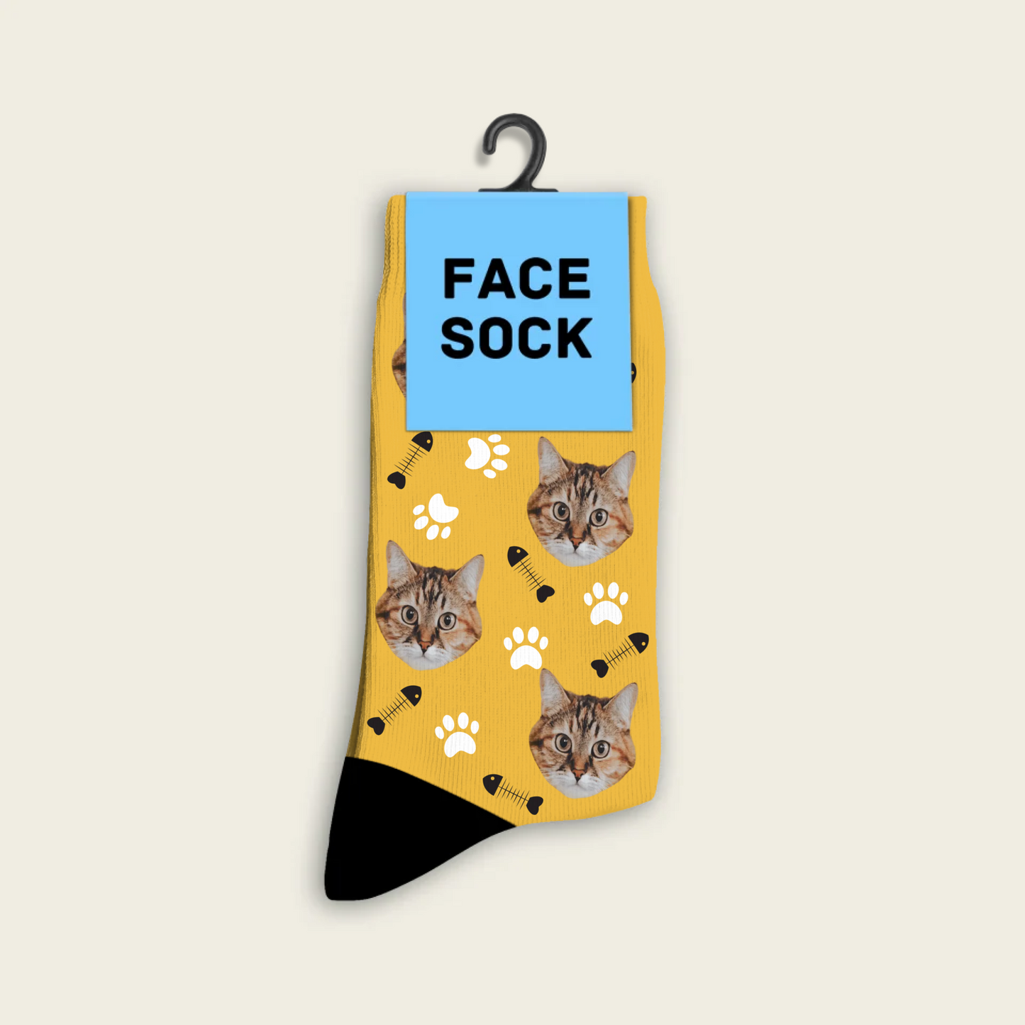 FaceSock | Individuelle Katzensocken mit Foto