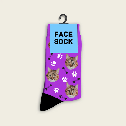 FaceSock | Individuelle Katzensocken mit Foto