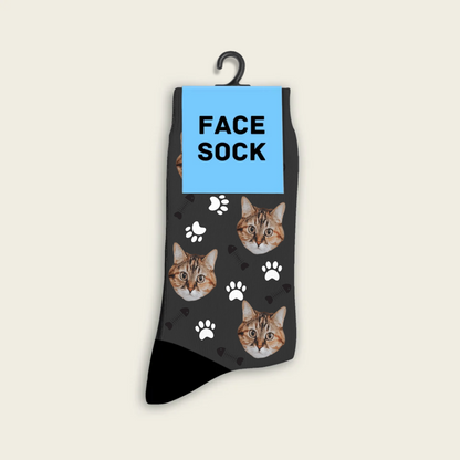 FaceSock | Individuelle Katzensocken mit Foto