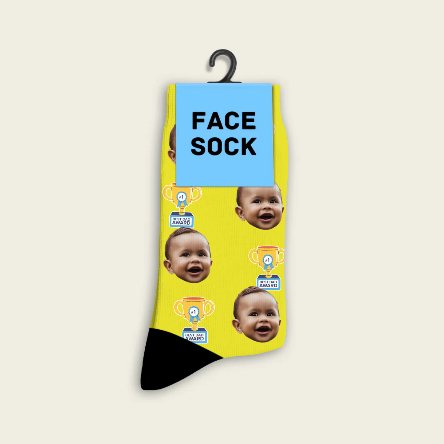 FaceSock | Individuelle Socken für den besten Papa mit Foto