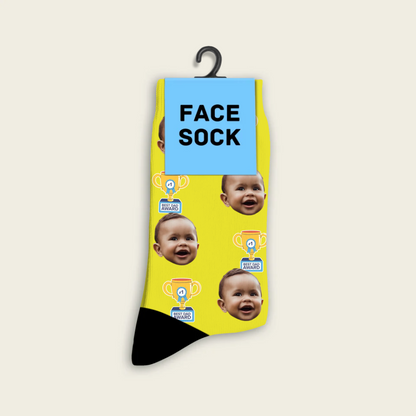 FaceSock | Individuelle Socken für den besten Papa mit Foto