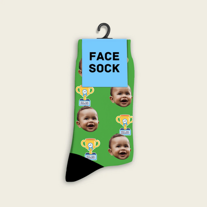 FaceSock | Individuelle Socken für den besten Papa mit Foto