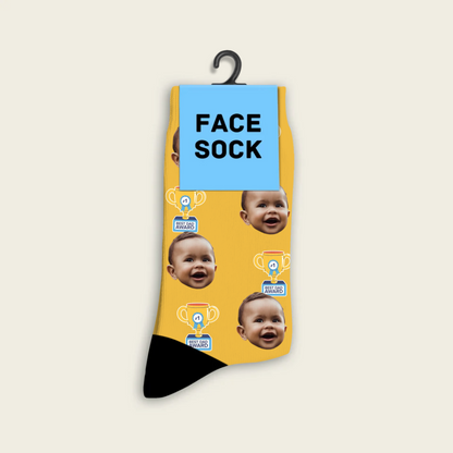 FaceSock | Individuelle Socken für den besten Papa mit Foto