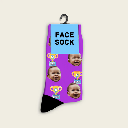 FaceSock | Individuelle Socken für den besten Papa mit Foto