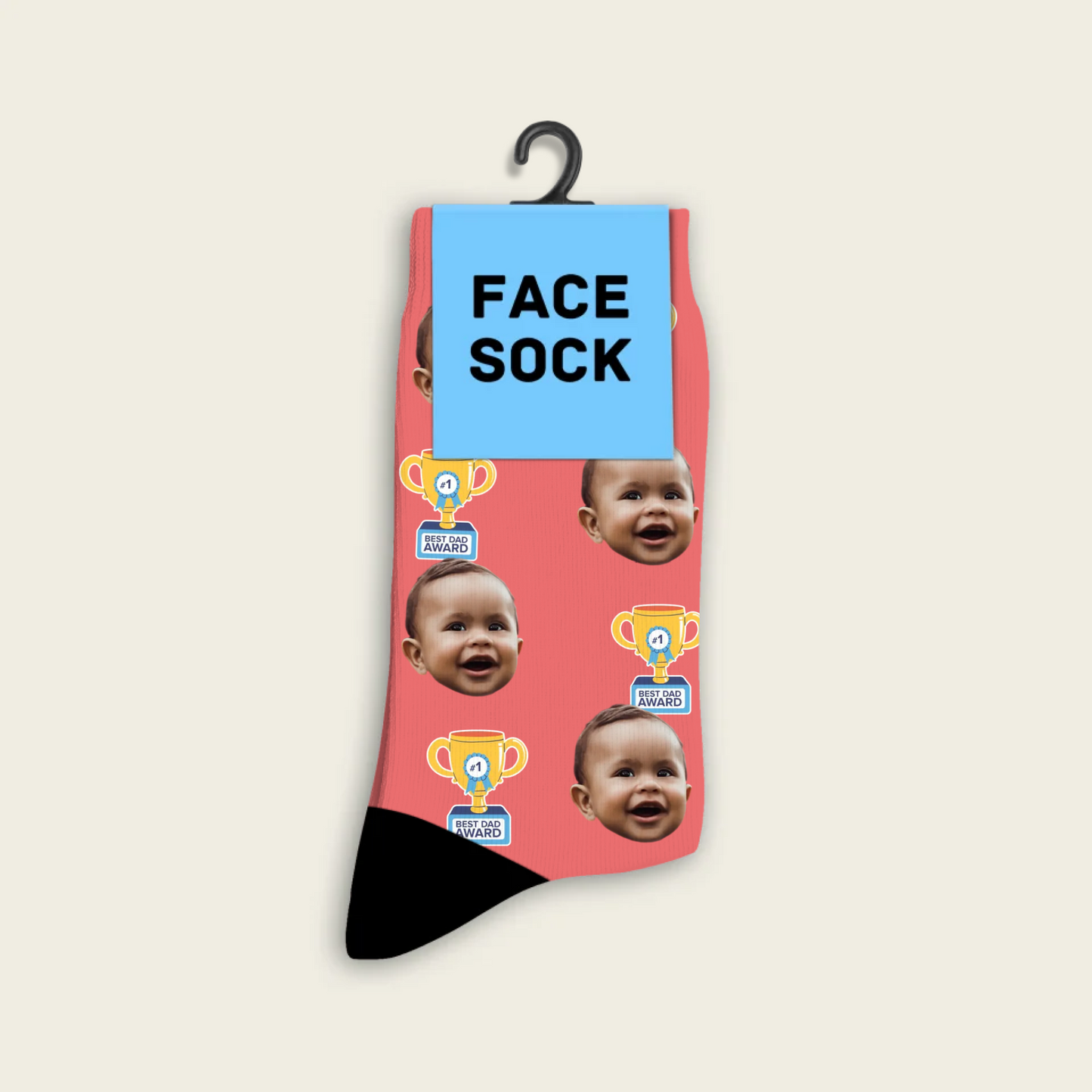 FaceSock | Individuelle Socken für den besten Papa mit Foto