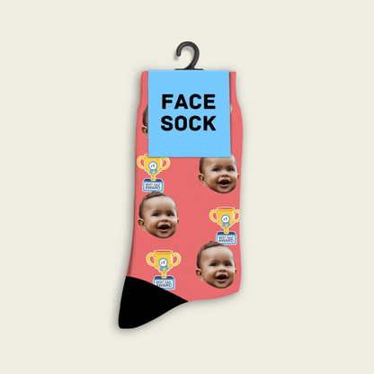 FaceSock | Individuelle Socken für den besten Papa mit Foto
