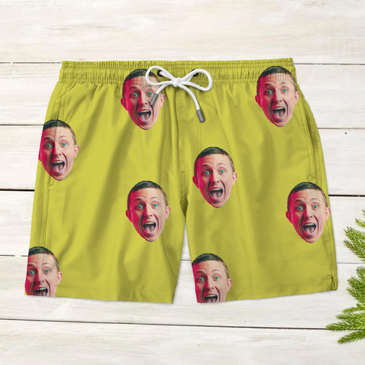 Personalisierte Badeshorts mit Foto