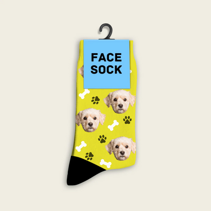 FaceSock | Individuelle Hundesocken mit Foto