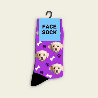 FaceSock | Individuelle Hundesocken mit Foto