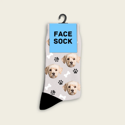 FaceSock | Individuelle Hundesocken mit Foto