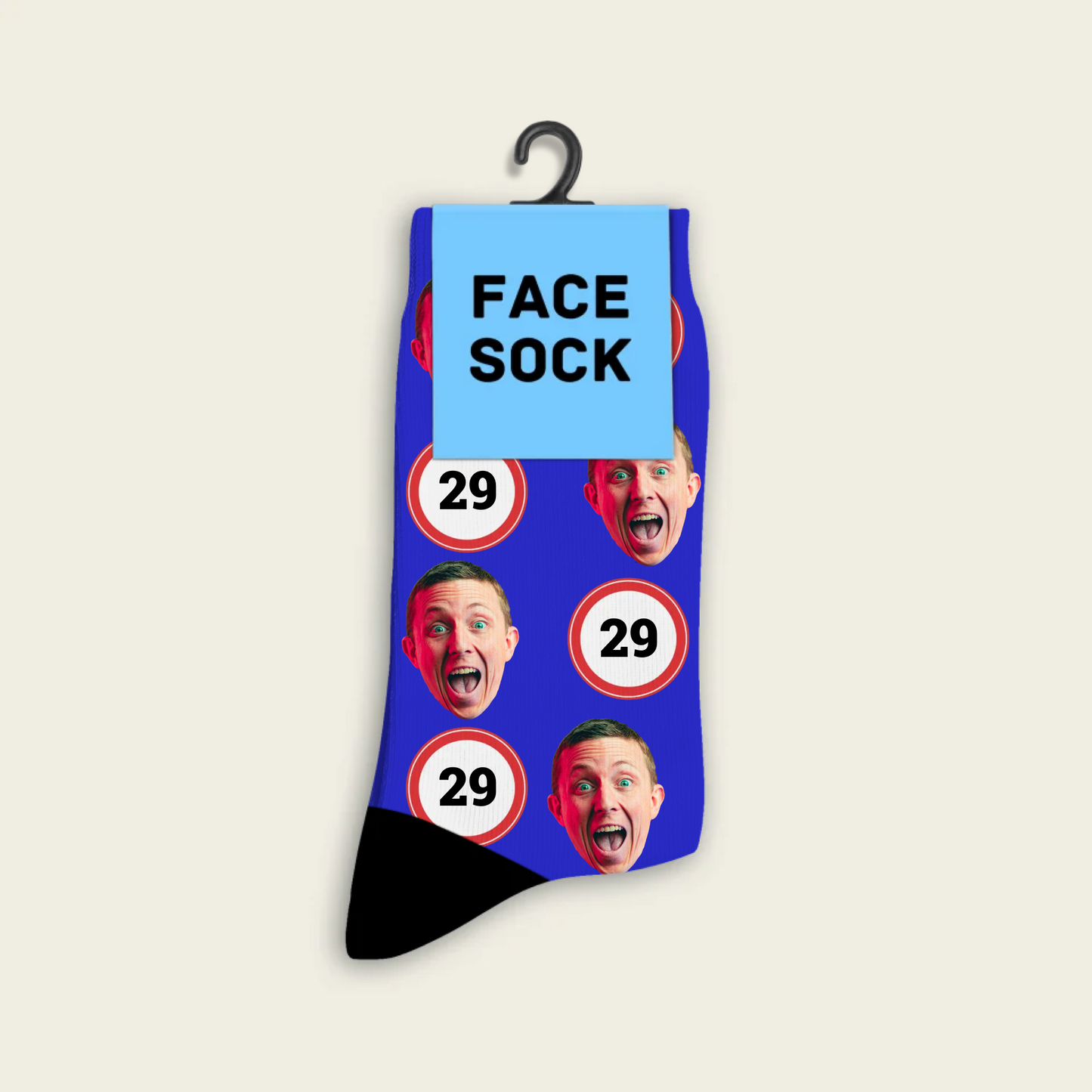 FaceSock | Individuelle Geburtstagssocken mit Foto