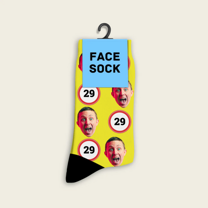 FaceSock | Individuelle Geburtstagssocken mit Foto