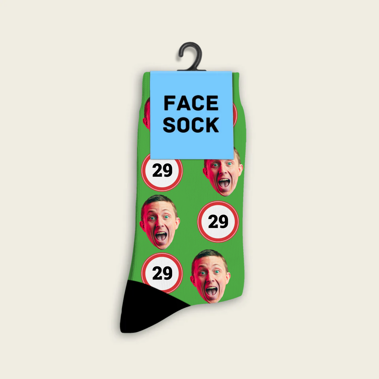 FaceSock | Individuelle Geburtstagssocken mit Foto