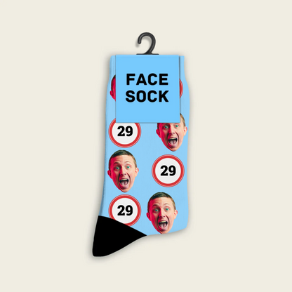 FaceSock | Individuelle Geburtstagssocken mit Foto
