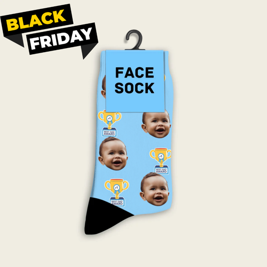 FaceSock | Individuelle Socken für den besten Papa mit Foto