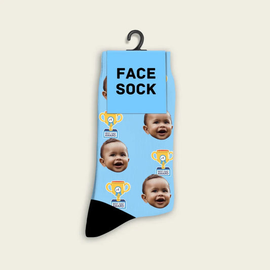 FaceSock | Individuelle Socken für den besten Papa mit Foto