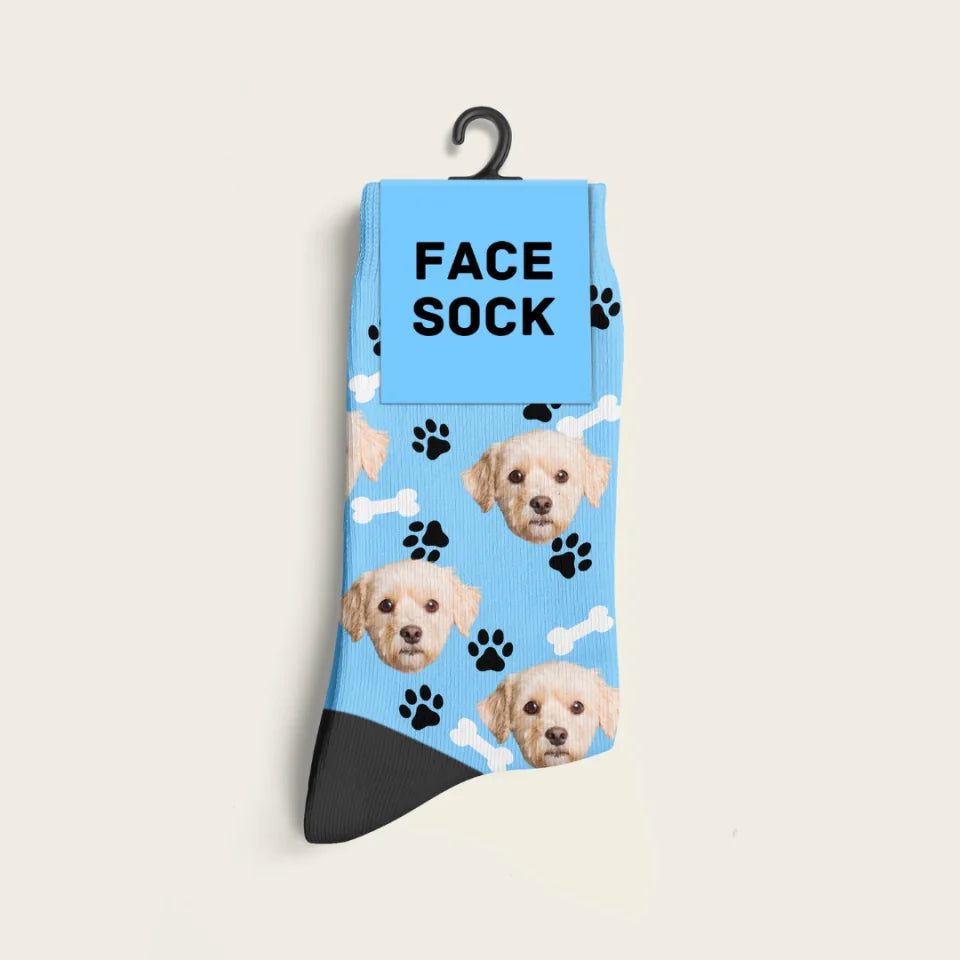 FaceSock | Individuelle Hundesocken mit Foto